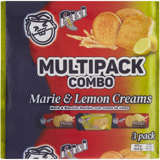 Risi Marie & Lemon Creams Multipack Combo 3 Pack