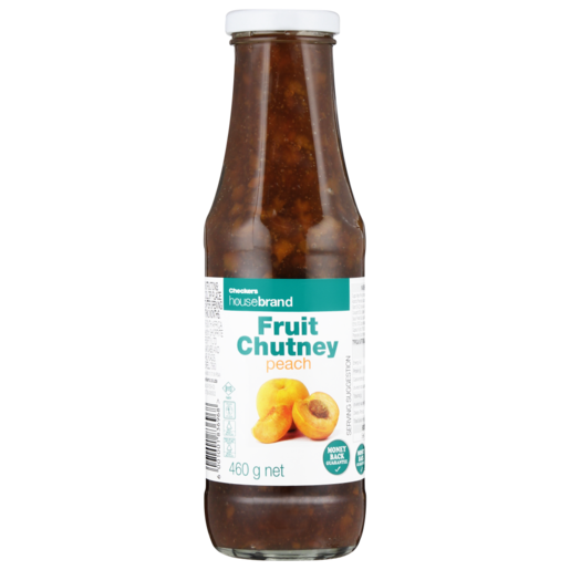 Checkers Housebrand Peach Fruit Chutney 460g