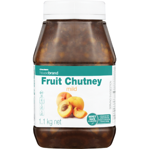 Checkers Housebrand Mild Fruit Chutney 1.1kg
