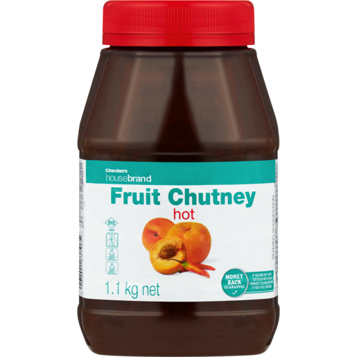 Checkers Housebrand Hot Fruit Chutney 1.1kg