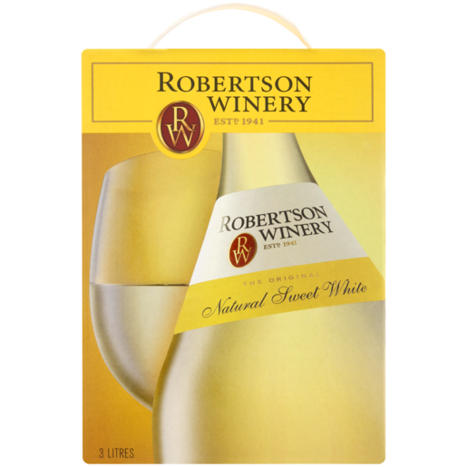 Robertson Winery Natural Sweet White Wine Box 3L