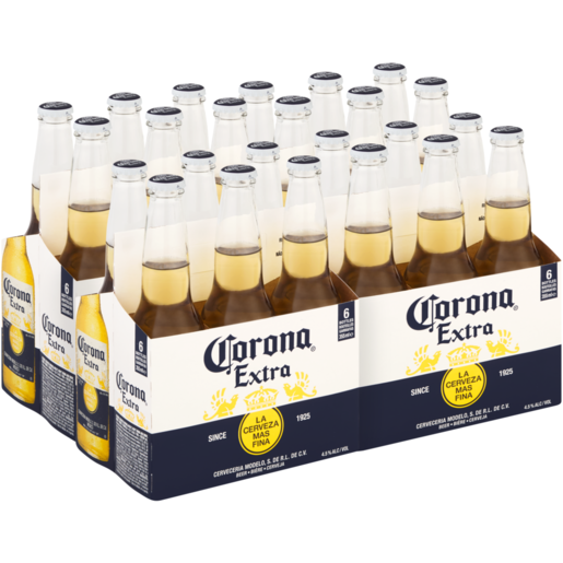 Corona Extra Beer Bottles 24 x 355ml 