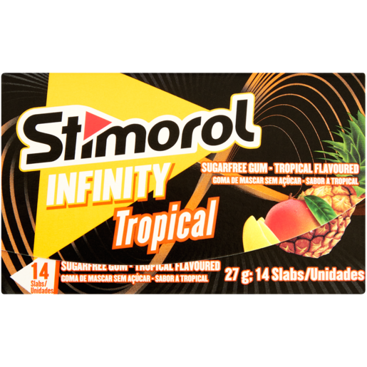 Stimorol Infinity Tropical Sugar Free Gum 14 Pack