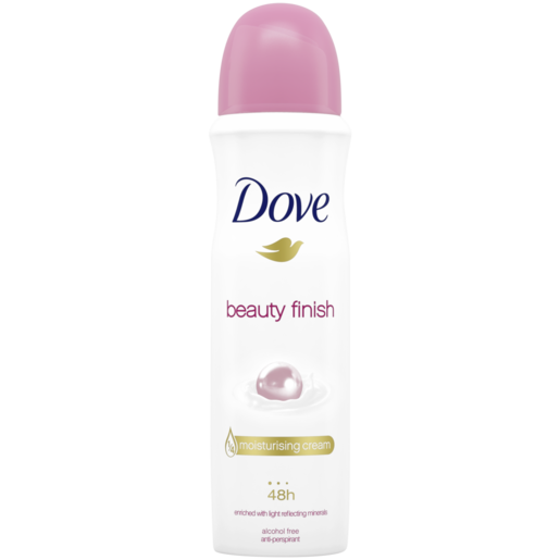 Dove Beauty Finish Antiperspirant Deodorant Body Spray 150ml
