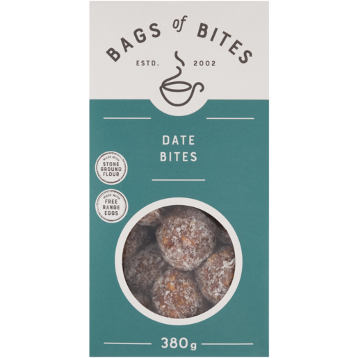 Bags Of Bites Date Bites 380g