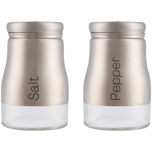 Glass Salt Or Pepper Holder (Type May Vary)