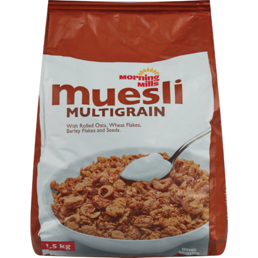Morning Mills Multigrain Muesli Cereal 1.5kg