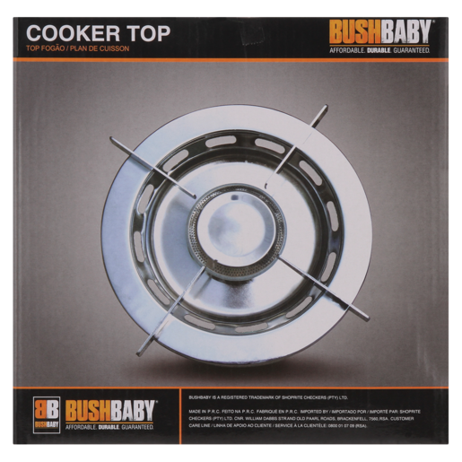 Bush Baby Cooker Top