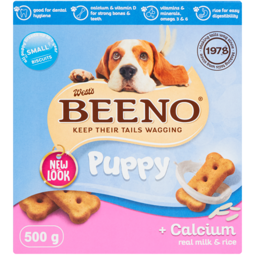 BEENO Puppy Dog Biscuits 500g