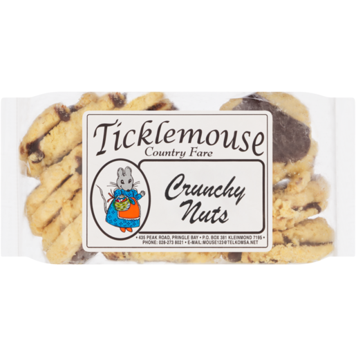 Ticklemouse Country Fare Crunchy Nuts Biscuits 260g