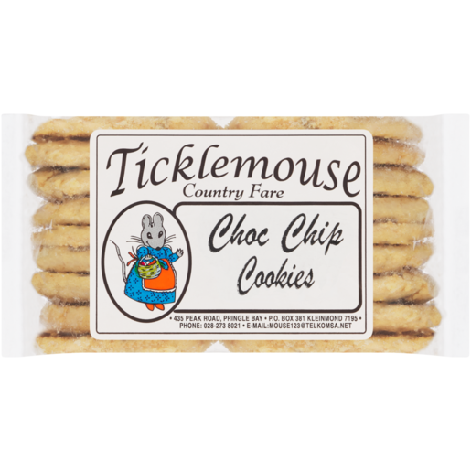Ticklemouse Country Fare Choc Chip Cookies 240g
