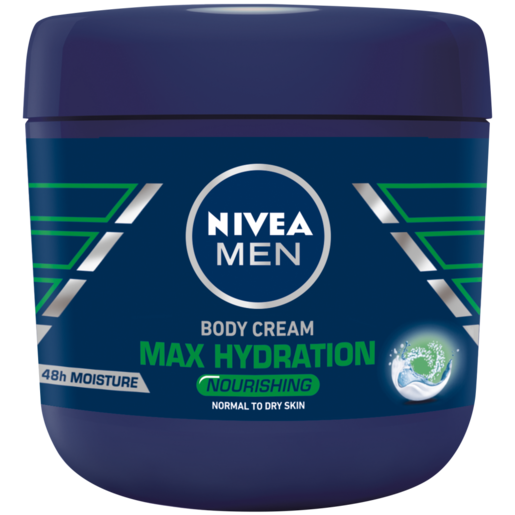 NIVEA MEN Max Hydration Nourishing Body Cream 400ml