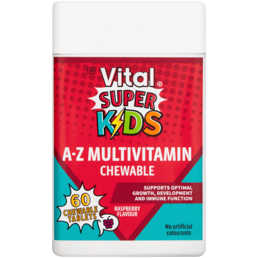 Vital Kids A-Z Chewable Multivitamins 60 Pack