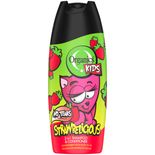 Organics Kids Strawbelicious 2-In-1 Shampoo & Conditioner 400ml