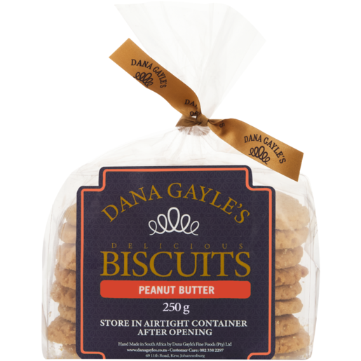Dana Gayle's Peanut Butter Biscuits 250g 