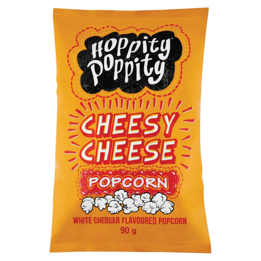 Hoppity Poppity Cheesy Cheese Popcorn 90g