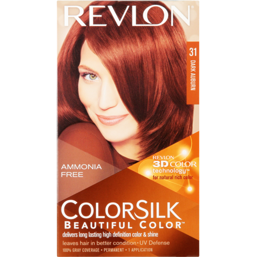 Revlon ColorSilk Beautiful Color Dark Auburn 31 Hair Colour Pack