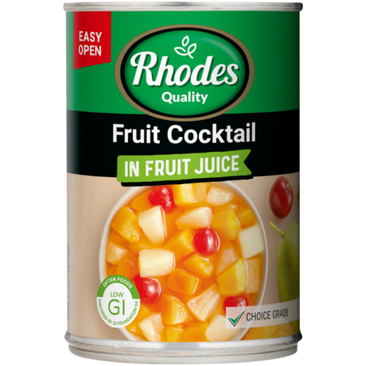 Rhodes Fruit Cocktail In Fruit Juice Can 410g