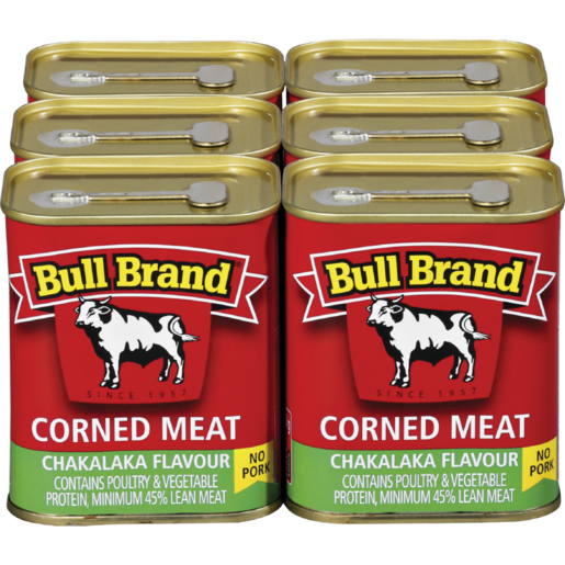 Bull Brand Chakalaka Flavoured Corned Meat 300g