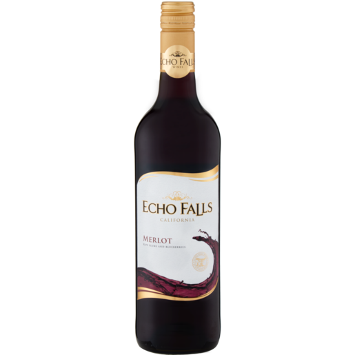 Echo Falls Merlot Red Wine Bottle 750ml