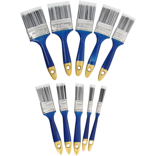 Pro Brush Professional Paint Brush Set 10 Pieces, Paint Brushes, Trays &  Tools, Paint & Accessories, DIY, Household