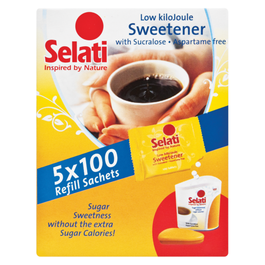 Selati Refill Sweetener Tablets 5 x 100 Pack