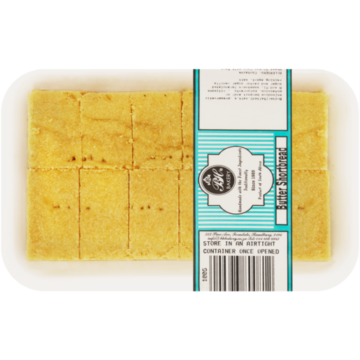 BH Bakery Butter Shortbread Biscuits 190g