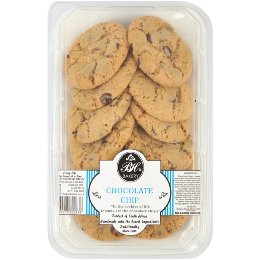 Burkleigh House Bakery Chocolate Chip Cookies 220g