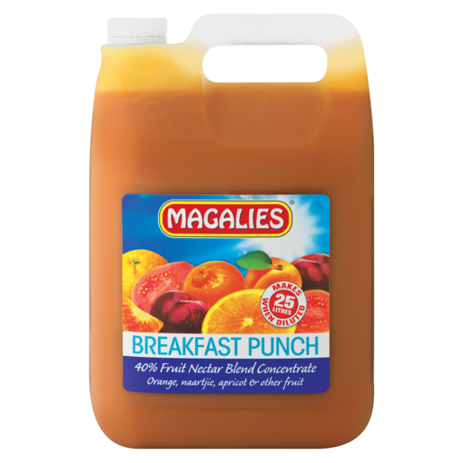 Magalies Breakfast Punch Nectar Concentrate 5L