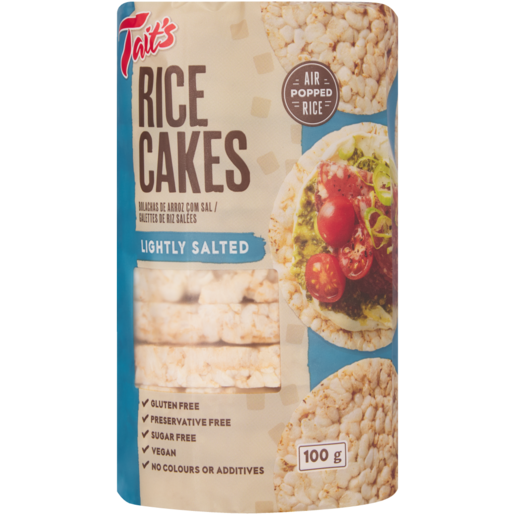 Tait's Lightly Salted Rice Cakes 100g