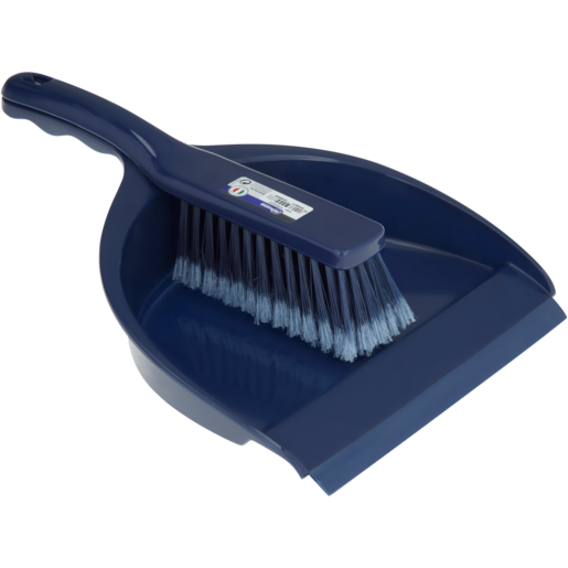 M Home Blue Dustpan & Brush Set 2 Piece (Colour May Vary)