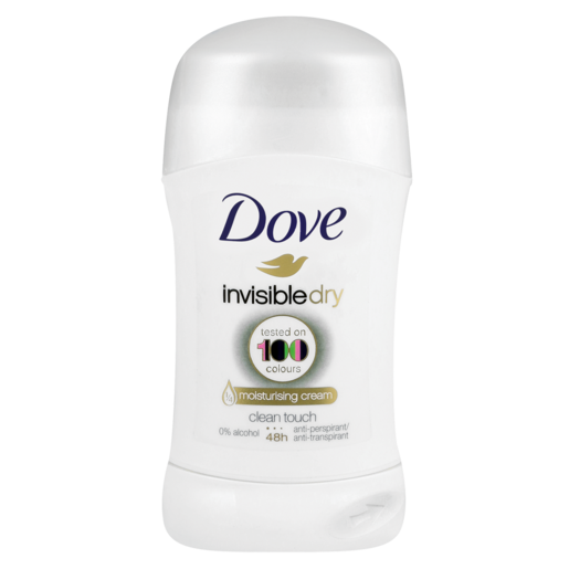 Dove Invisible Dry Ladies Anti-Perspirant Stick 40ml