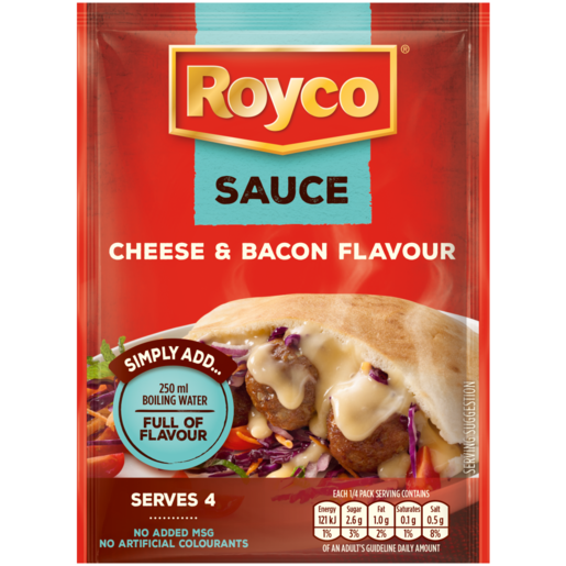 Royco Cheese & Bacon Instant Sauce Pack 38g
