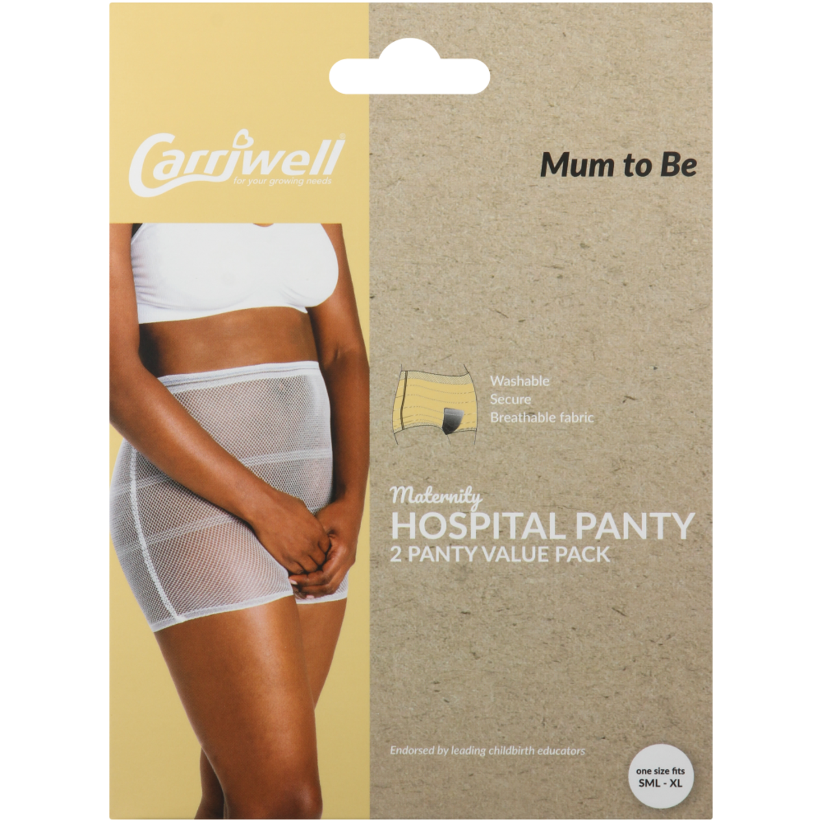 Hospital panties - 4 pair - Carriwell