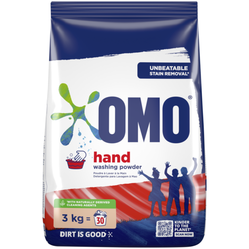 OMO Hand Washing Powder Detergent 3kg