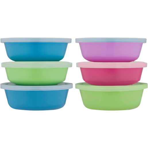 Jolly Tots Bowl With Lid 3 Pack (Colour May Vary)