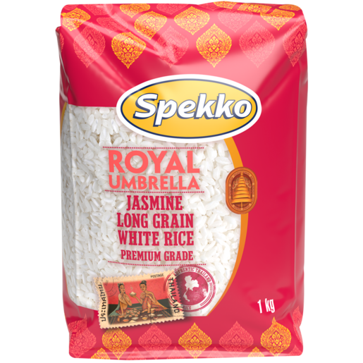 Spekko Royal Umbrella Jasmine Long Grain White Rice 1kg