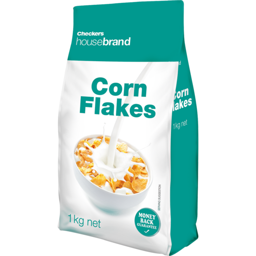 Checkers Housebrand Corn Flakes Cereal 1kg