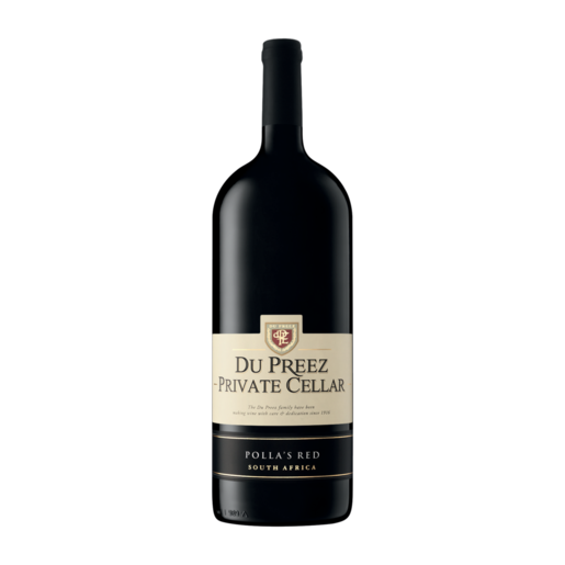Du Preez Private Cellar Polla's Red Red Wine Bottle 1.5L