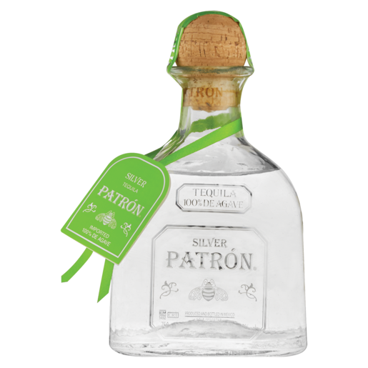 Patrón Silver Tequila Bottle 750ml