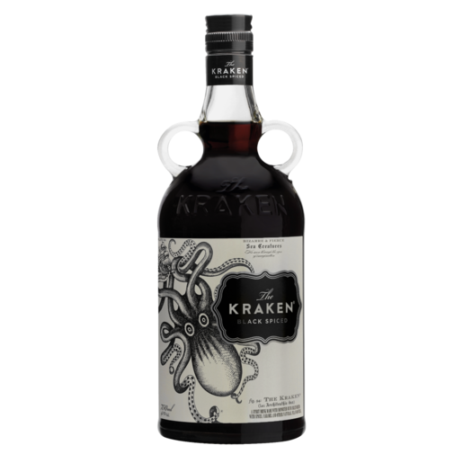 The Kraken Black Spiced Rum Bottle 750ml