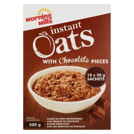 Morning Mills Instant Oats With Chocolate Pieces 500g