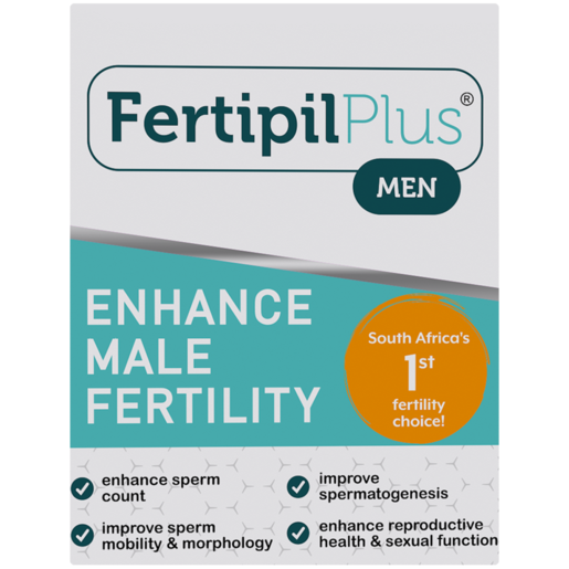 Fertipil Plus Male Fertility Plus Supplement Capsules 30 Pack