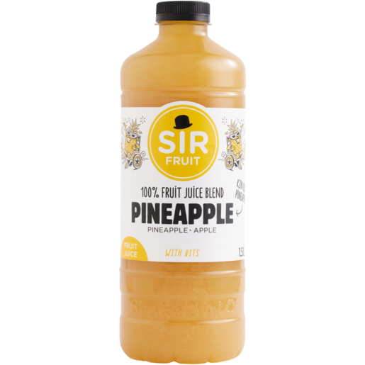 Sir Fruit Pineapple 100% Fruit Juice Blend with Bits 1.5L