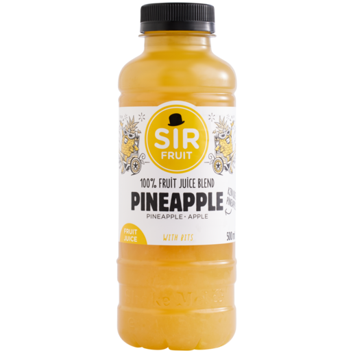 Sir Fruit Pineapple 100% Fruit Juice Blend with Bits 500ml