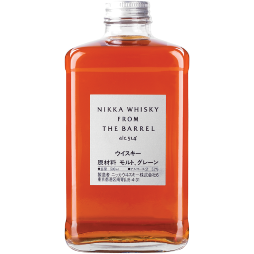 Nikka Japanese Whisky From The Barrel Bottle 500ml