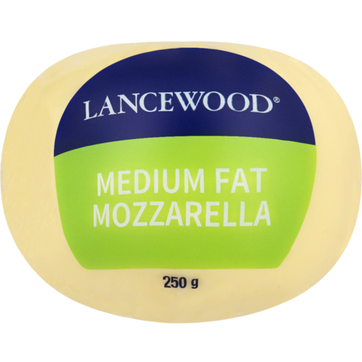LANCEWOOD Medium Fat Mozzarella Cheese Ball 250g
