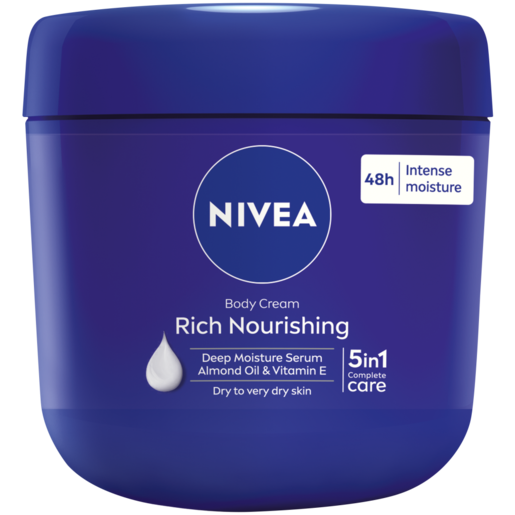 NIVEA Rich Nourishing Almond Oil Body Cream 400ml