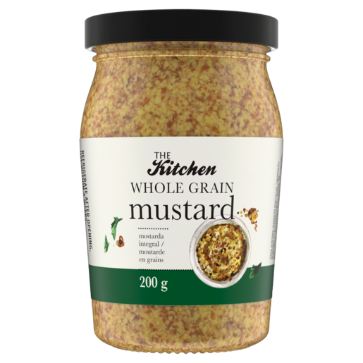 The Kitchen Whole Grain Mustard 200g