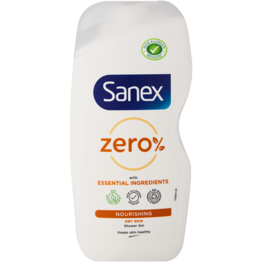 Sanex Zero % Shower Gel 500ml